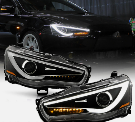 Focos delanteros secuenciales para Mitsubishi Lancer 2008-2017