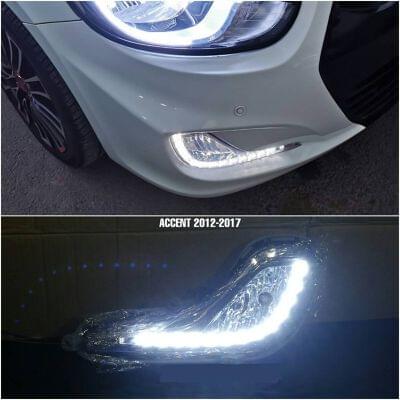 HALOGENOS CON DRL BLANCO ACCENT