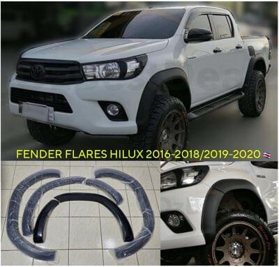 FENDER FLARES HILUX 2016-2020