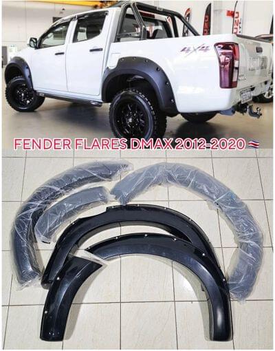 FENDER FLARES DMAX 2012-2020 CON TORTILLO