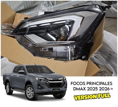 Focos Versión Full Dmax 2025 2026
