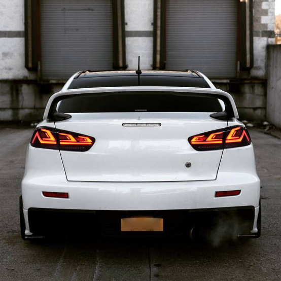 Focos traseros VLAND con animación, Mitsubishi Lancer 2008-2017 / EVO X