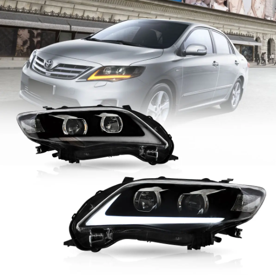 Focos delanteros VLAND secuenciales para Toyota Corolla 10 Gen 2011-2013