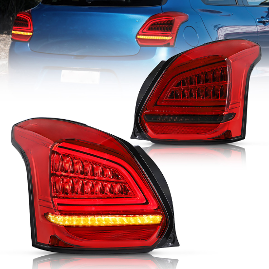 Focos traseros VLAND secuenciales para Suzuki Swift 3Gen Hatchback 2017-2022.