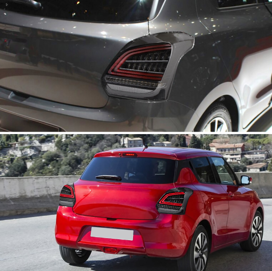 Focos traseros VLAND secuenciales para Suzuki Swift 3Gen Hatchback 2017-2022.