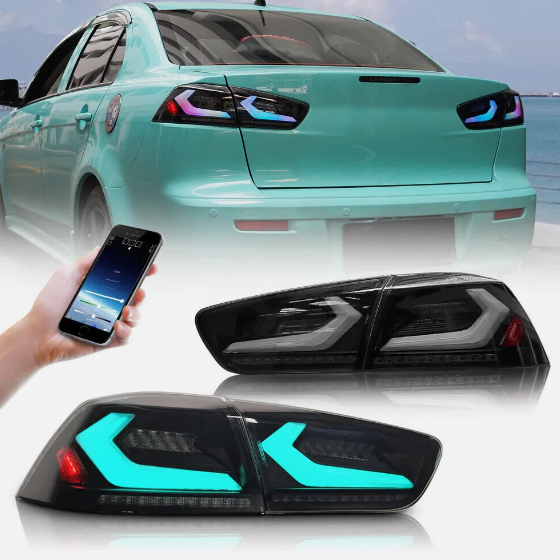 Focos traseros RGB para Mitsubishi Lancer 2007-2018