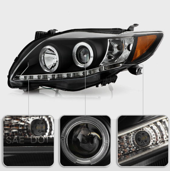 Focos delanteros para Toyota Corolla 2009-2010