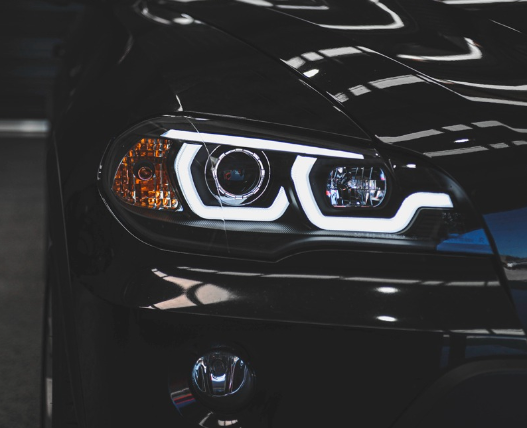 Focos delanteros con doble halo DRL para BMW E70 X5 2007-2013
