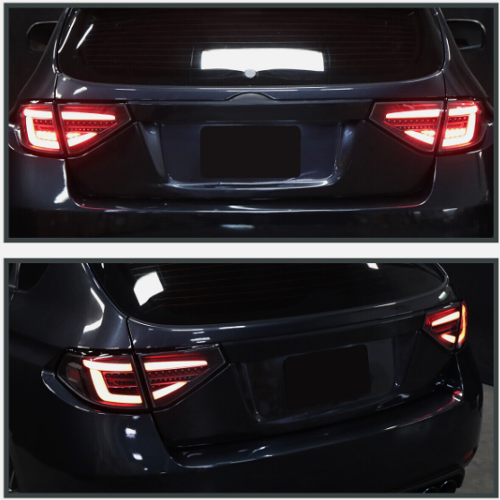 Focos traseros secuenciales para Subaru Impresa WRX Hatchback 2008-2014