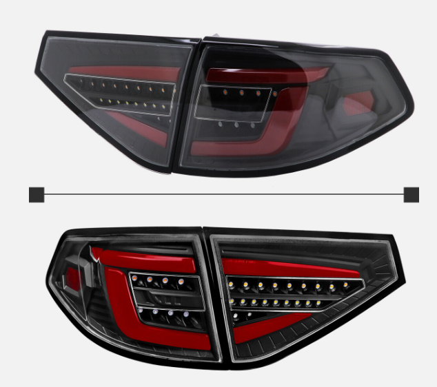 Focos traseros secuenciales para Subaru Impresa WRX Hatchback 2008-2014