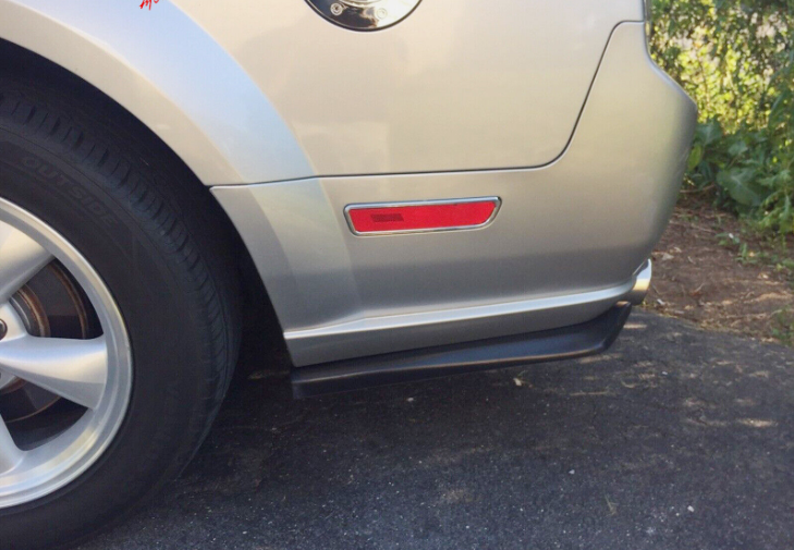 Extensiones de bumper trasero