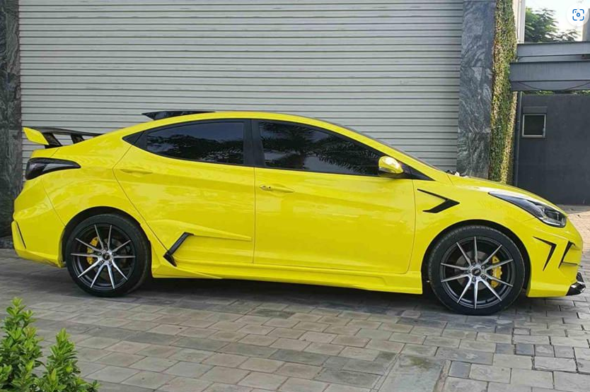 Body kit negro para Hyundai Elantra 2016-2018