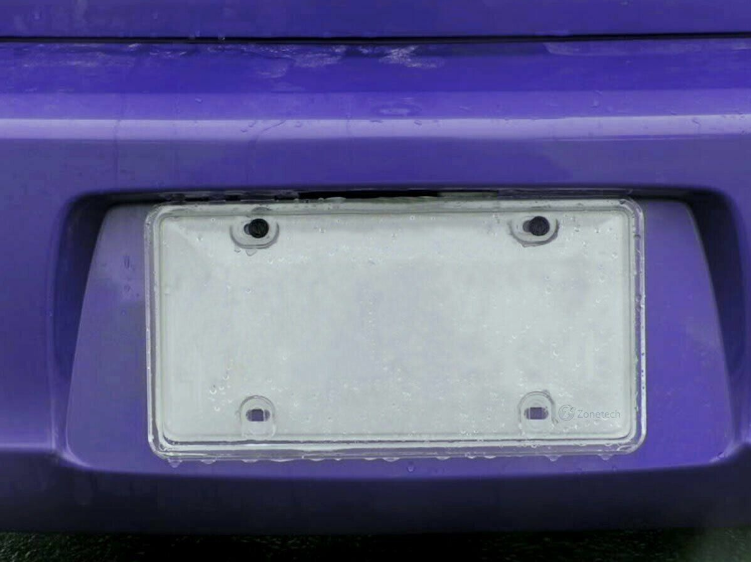 Cobertor de placa transparente