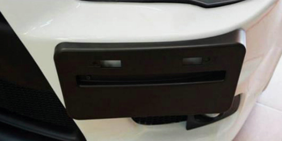 Porta placas para Mitsubishi Lancer 2008-2015