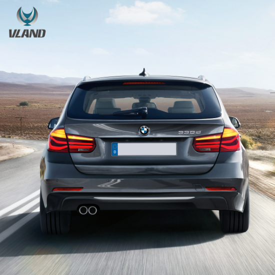 Focos traseros VLAND para BMW SERIE 3 F30 6ta Gen con secuenciales ámbar 2012-2019