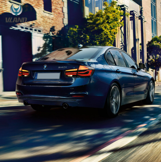 Focos traseros VLAND para BMW SERIE 3 F30 6ta Gen con secuenciales ámbar 2012-2019
