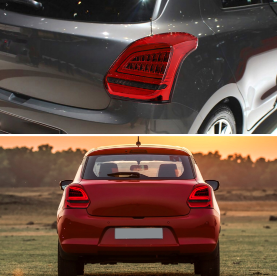 Focos traseros VLAND secuenciales para Suzuki Swift 3Gen Hatchback 2017-2022.