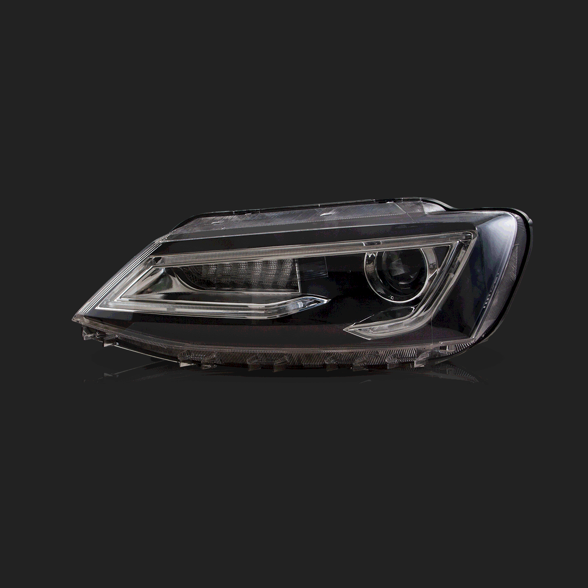 Focos delanteros VLAND para Volkswagen Jetta mk6 2011-2018