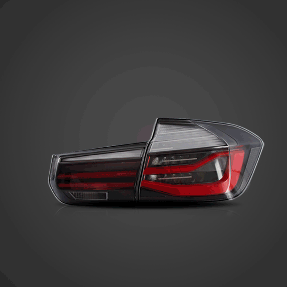 Focos traseros VLAND para BMW SERIE 3 F30 6ta Gen con secuenciales ámbar 2012-2019