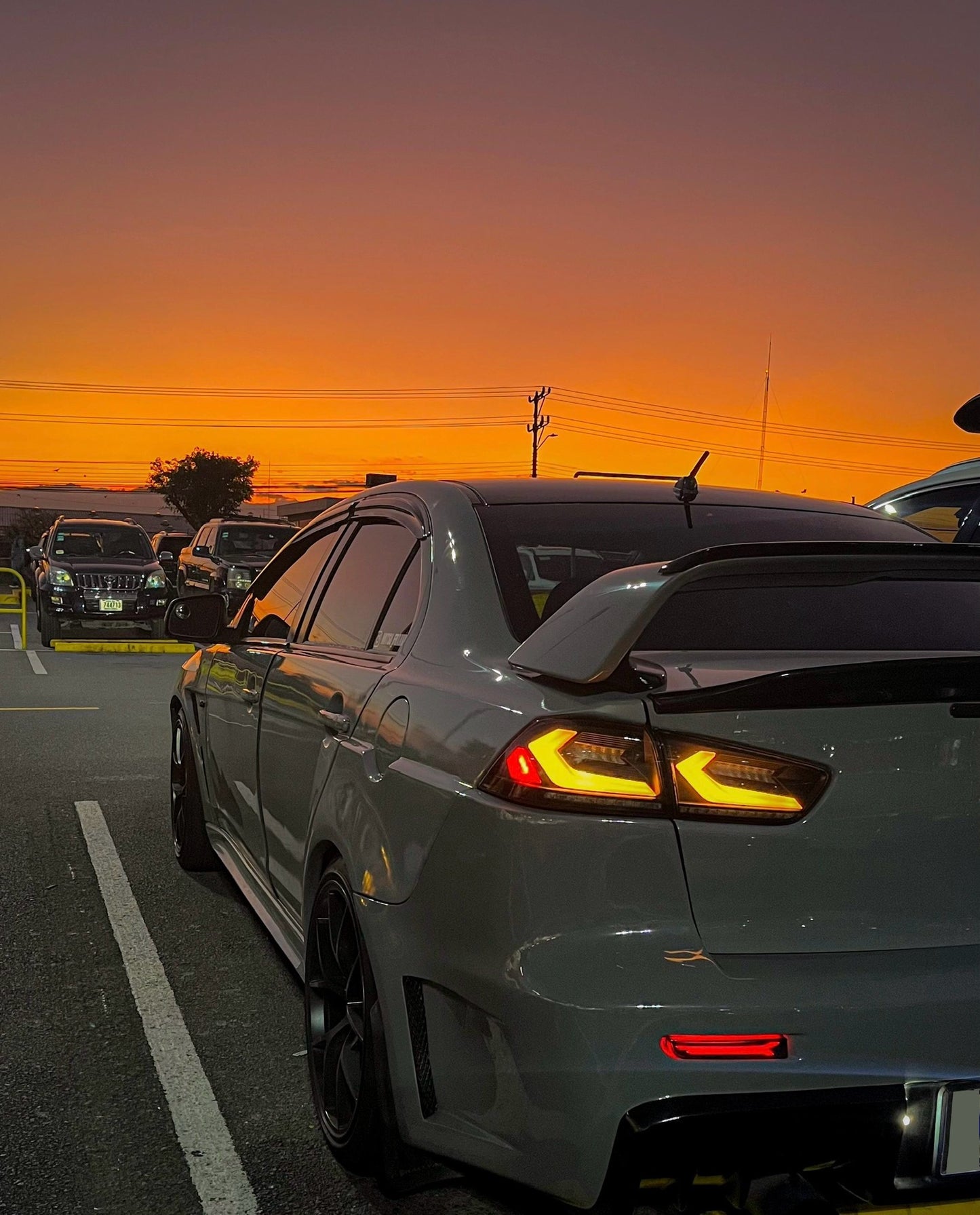 Focos traseros RGB para Mitsubishi Lancer 2007-2018