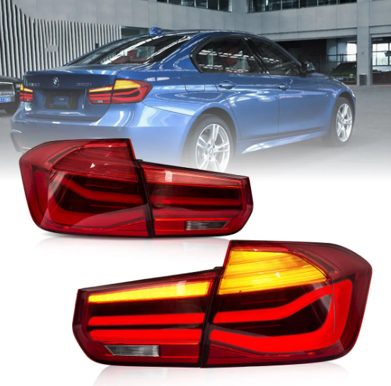 Focos traseros VLAND para BMW SERIE 3 F30 6ta Gen con secuenciales ámbar 2012-2019