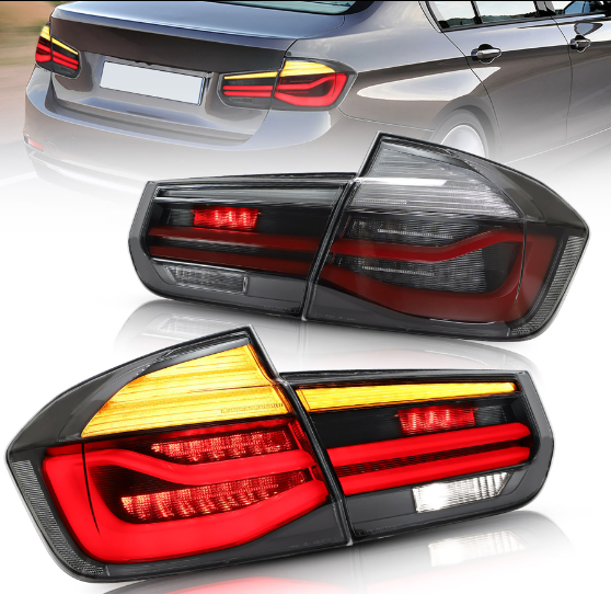 Focos traseros VLAND para BMW SERIE 3 F30 6ta Gen con secuenciales ámbar 2012-2019