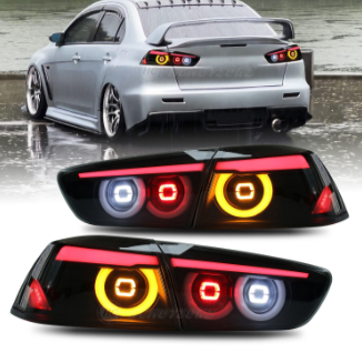 Focos traseros secuenciales con animación para Mitsubishi Lancer 2008-2017