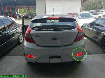 REFLECTIVO TRASERO LED ACCENT HATCHBACK 2012-2017