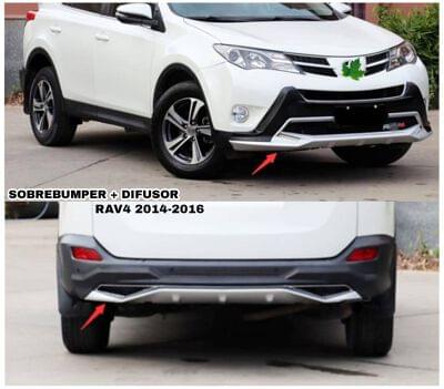 SET SOBREBUMPER RAV4 2014-2016
