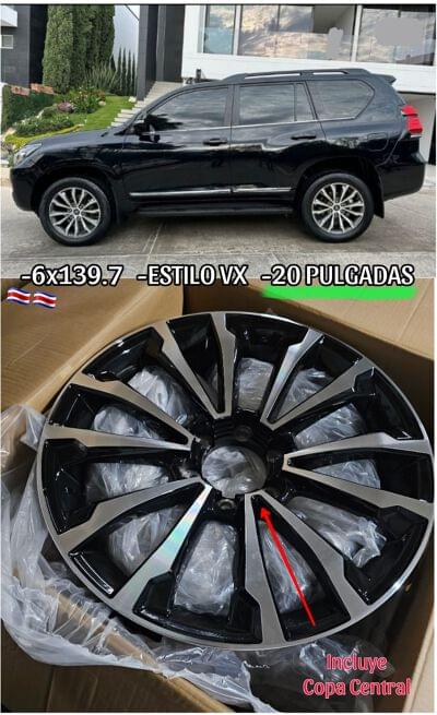 ARO ESTILO VX 20 PULGADAS 6X139.7