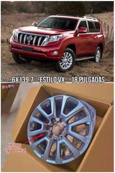 ARO ESTILO VX 18 PULGADAS 6X139.7