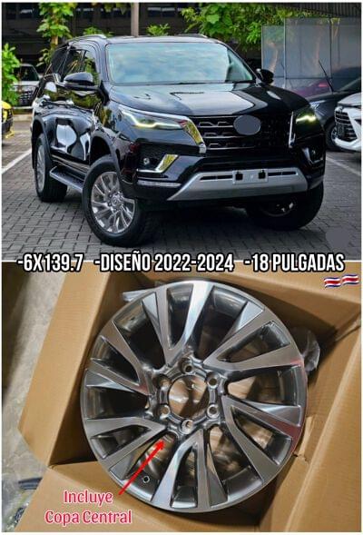 ARO DISEÑO 2022-2024 18 PULGADAS 6X139.7