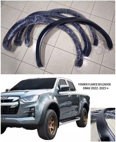FENDER FLARES DELGADOS DMAX 2022-2025