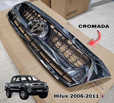 PARRILLA CROMO HILUX 2006-2011