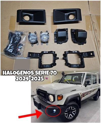 HALÓGENOS LAND CRUISER SERIE 70 2024-2025