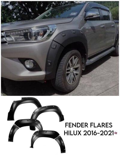 FENDER FLARES HILUX 2016-2021 TORNILLOS