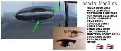 Insertos de manilla