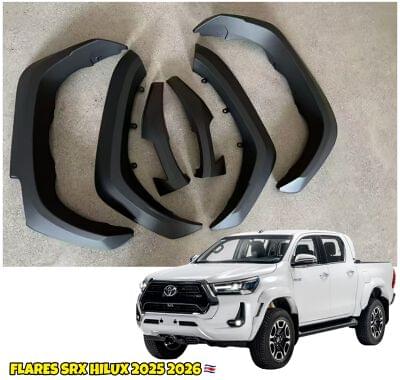 Flares Hilux SRX Diseño 2025 2026