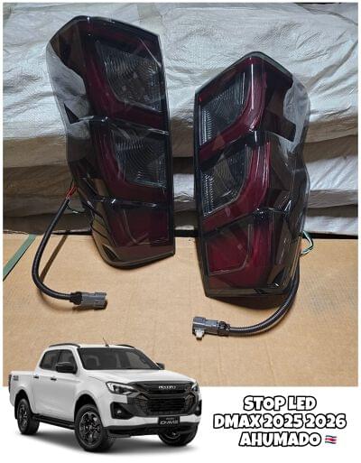 Stop led dmax diseño 2025 2026 ahumado