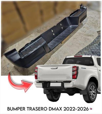 bumper trasero oem dmax 22 26