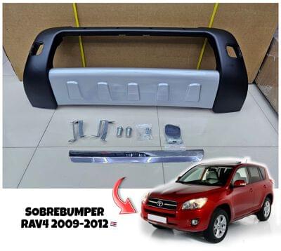 sobrebumper rav4 2009 2012