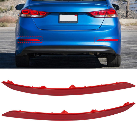 Reflectores traseros Elantra 2017 sin led