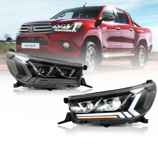 Focos delanteros VLAND para Toyota Hilux 8 Gen 2015-2020