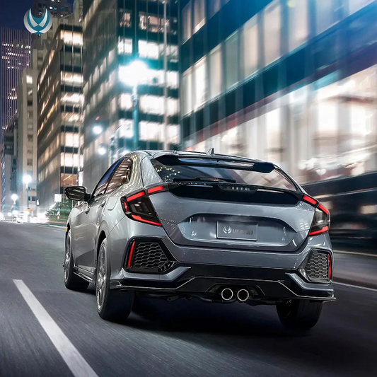 Focos traseros VLAND para Honda Civic Hatchback LX Sport 2016-2021.