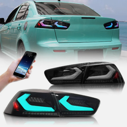 Focos traseros RGB para Mitsubishi Lancer 2007-2018