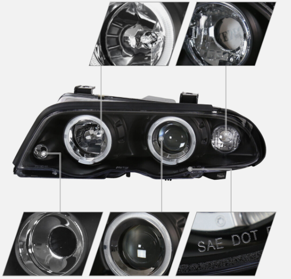 Focos delanteros para BMW E46 1999-2001