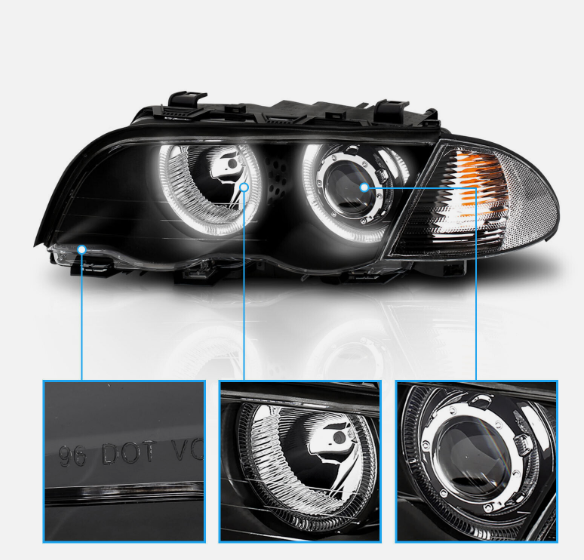 Focos delanteros para BMW E46 3 Series 1999-2001