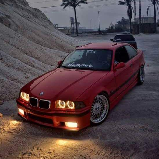 Focos delanteros ojos de angel para BMW Series 3 E46 1990-1999