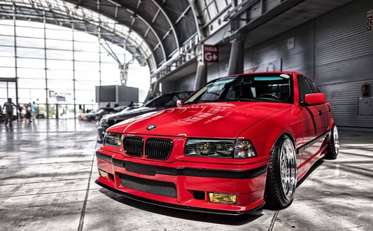 Focos delanteros ojos de angel para BMW Series 3 E46 1990-1999