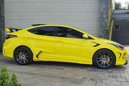 Body kit negro para Hyundai Elantra 2016-2018